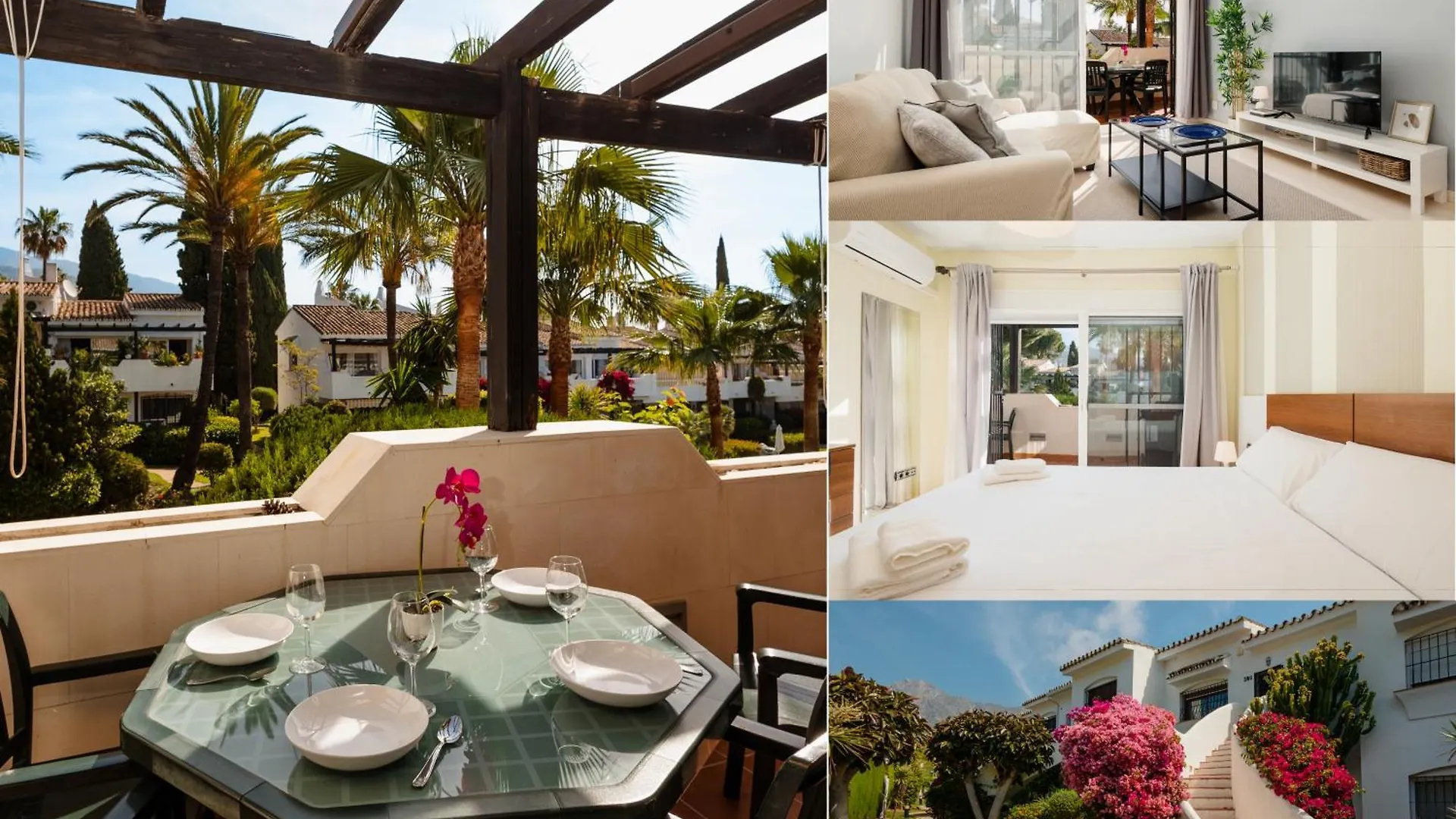 Vacation Home In The Best Location, With Terrace, Pool And Bbq, In Marbella Center